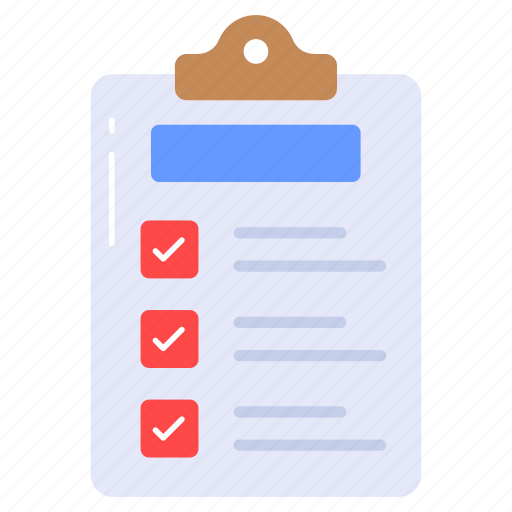 Checklist, clipboard, bullet point, task, legal, document, copyright icon - Download on Iconfinder