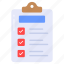 checklist, clipboard, bullet point, task, legal, document, copyright 