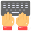 typing, hands, keyboard, computer, clavier, copyright, button 