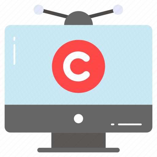 Broadcast, intellectual, property, copyright, regulation, tv, antenna icon - Download on Iconfinder