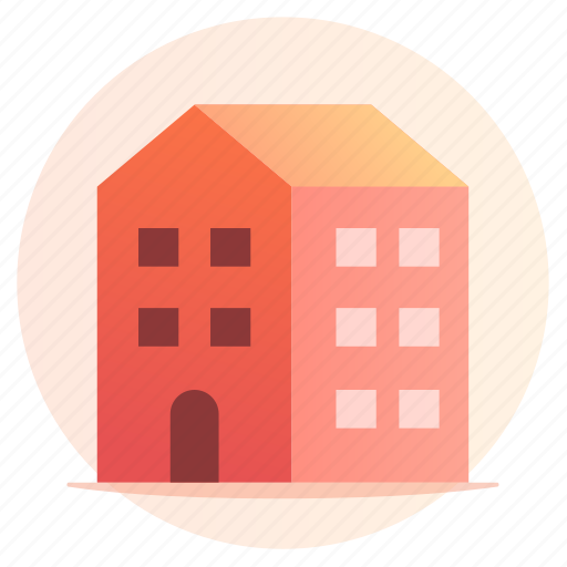 Apartment, architecture, building, home, hotel, property icon - Download on Iconfinder