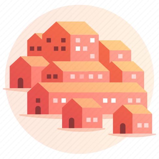 Architecture, building, city, community, property, village, urbanization icon - Download on Iconfinder