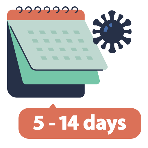 Calendar, date, days, disease, period, virus icon - Free download