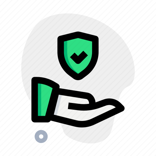 Hand, protection, shield, coronavirus icon - Download on Iconfinder