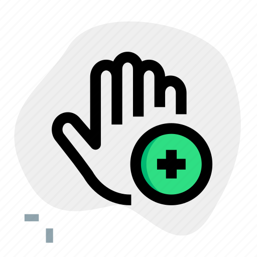 Hand, protection, add, coronavirus icon - Download on Iconfinder