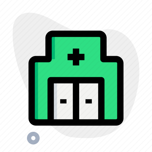 Hospital, building, structure, coronavirus icon - Download on Iconfinder