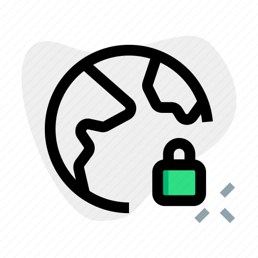 Lockdown, quarantine, coronavirus, lock, worldwide icon - Download on Iconfinder