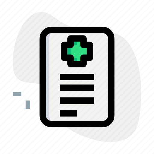 Medical, report, prescription, coronavirus icon - Download on Iconfinder