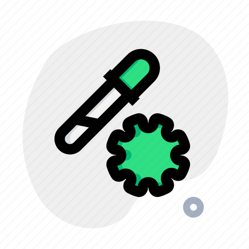Pipette, dropper, coronavirus, virus icon - Download on Iconfinder