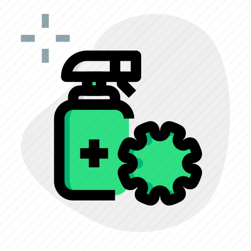Spray, virus, bottle, coronavirus icon - Download on Iconfinder