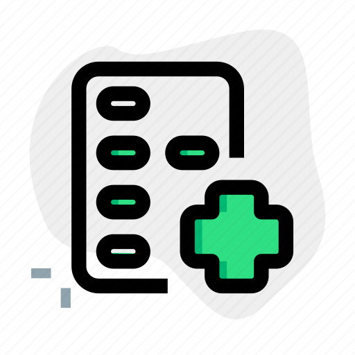 Tablets, vitamin, strip, coronavirus icon - Download on Iconfinder