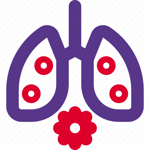 Lungs, infected, infection, coronavirus icon - Download on Iconfinder