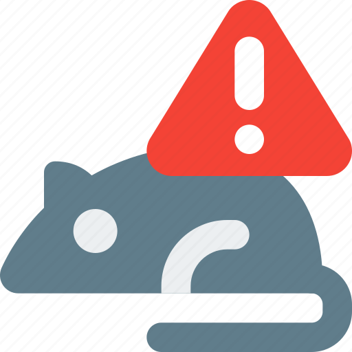 Mouse, warning, coronavirus, danger icon - Download on Iconfinder