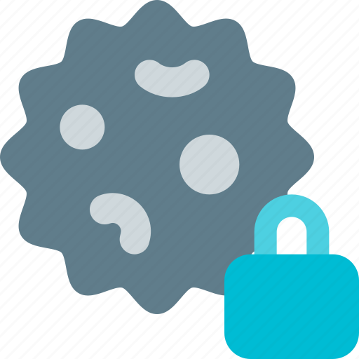 Lock, coronavirus, security, bacteria icon - Download on Iconfinder