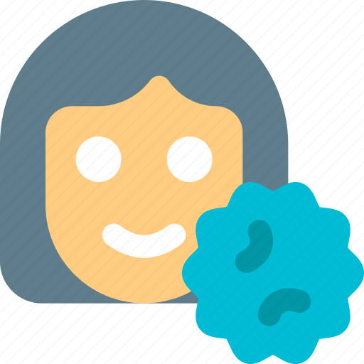 Woman, virus, coronavirus, avatar icon - Download on Iconfinder