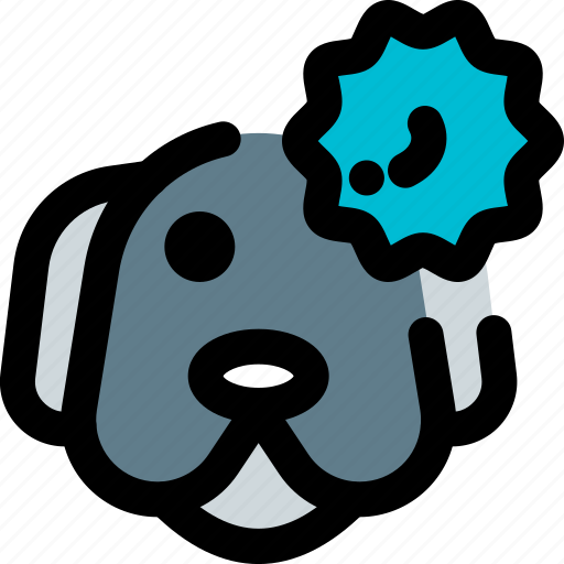 Dog, virus, coronavirus, disease icon - Download on Iconfinder