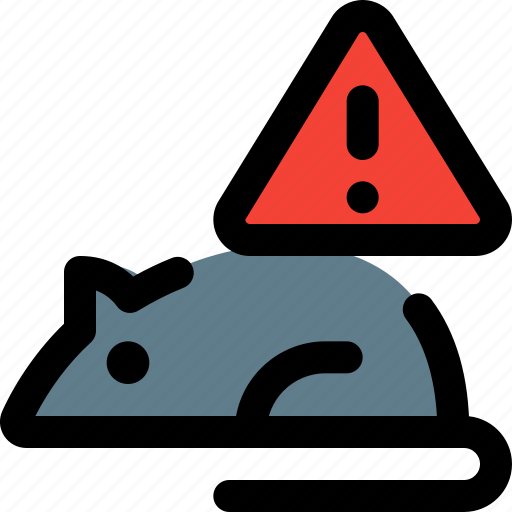 Mouse, warning, coronavirus, alert icon - Download on Iconfinder