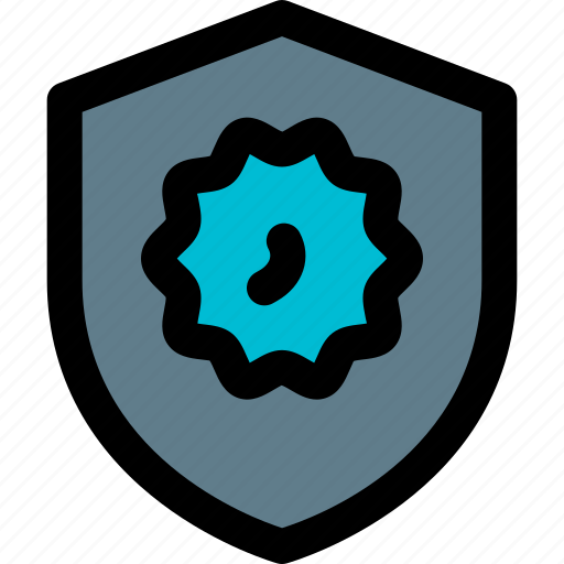 Protection, coronavirus, shield, microorganism icon - Download on Iconfinder