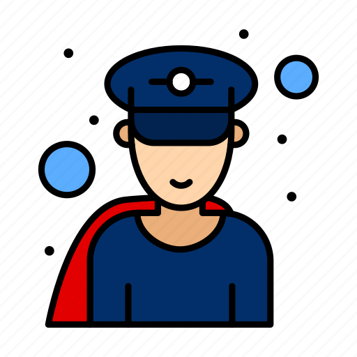 Corona, coronavirus, man, officer, police, security, superhero icon - Download on Iconfinder