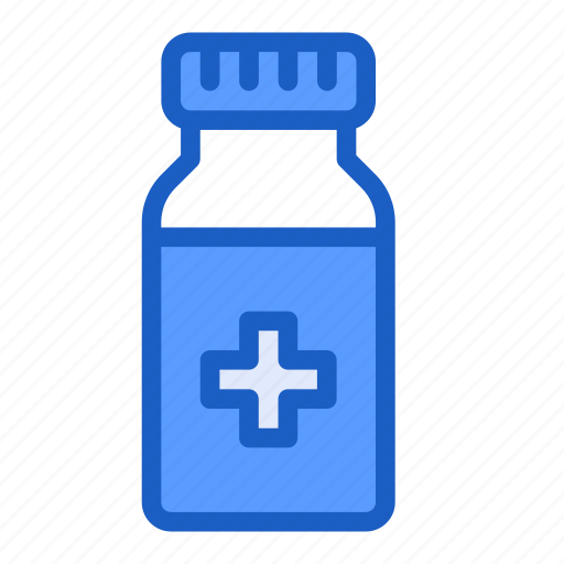 Bottle, drug, medicine, pills, prescription, corona, vaccination icon - Download on Iconfinder