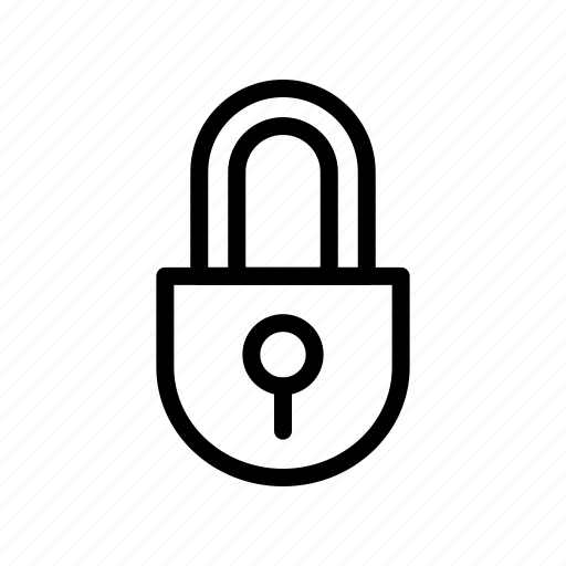 Lock, locked, padlock, protection, safety, secure, security icon - Download on Iconfinder