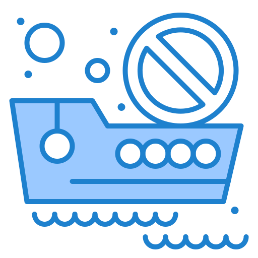 Banned, cruise, ship, travel icon - Free download