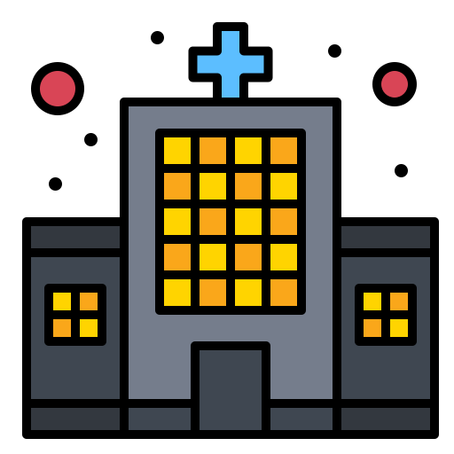 Building, care, clinic, health, hospital icon - Free download