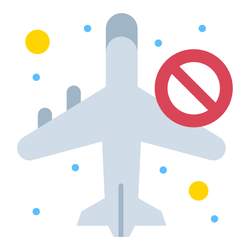 Airoplan, allow, banned, infrared, not, travel icon - Free download
