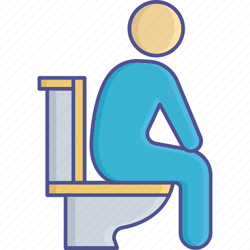Bathroom, cleaning, man in washroom, shit, toilet icon - Download on Iconfinder