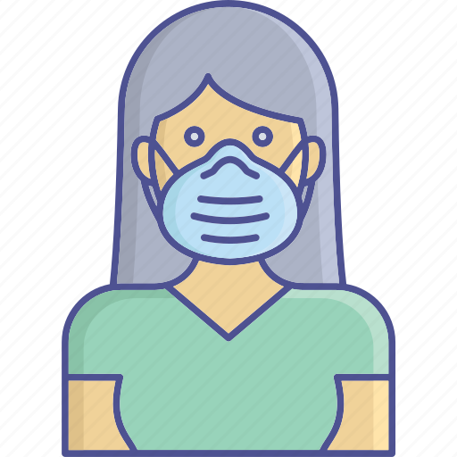 Clinic, face mask, nurse, surgeon icon - Download on Iconfinder