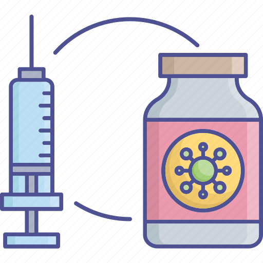 Corona, corona vaccine, drugs, injection icon - Download on Iconfinder