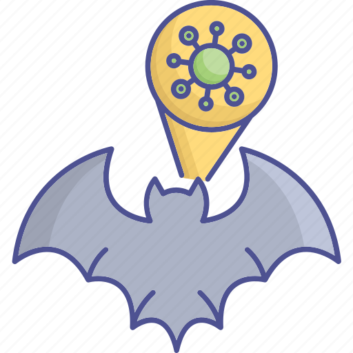 Bat, corona, corona spread with bat, coronavirus icon - Download on Iconfinder
