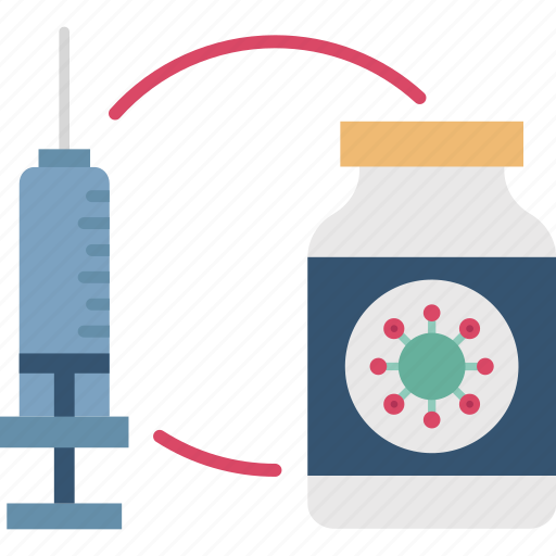 Corona, corona vaccine, drugs, injection icon - Download on Iconfinder
