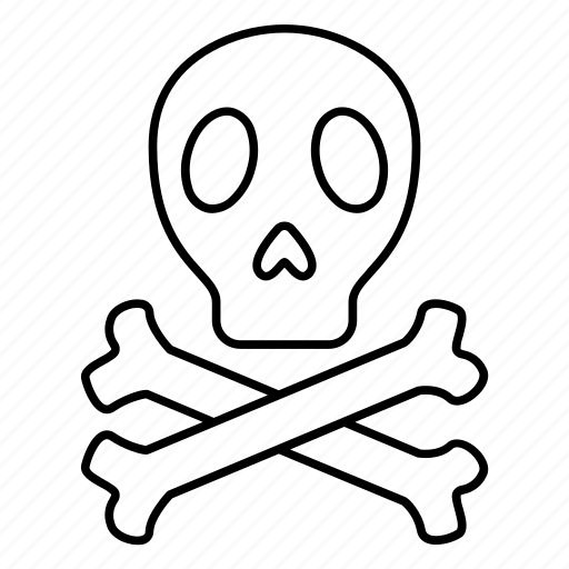 Dead, death, horror, scary, skull icon - Download on Iconfinder