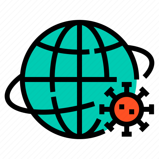 World, virus, transmission, coronavirus, covid19 icon - Download on Iconfinder