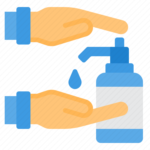 Alcohol, gel, hands, hygiene, clean, disinfectant icon - Download on Iconfinder