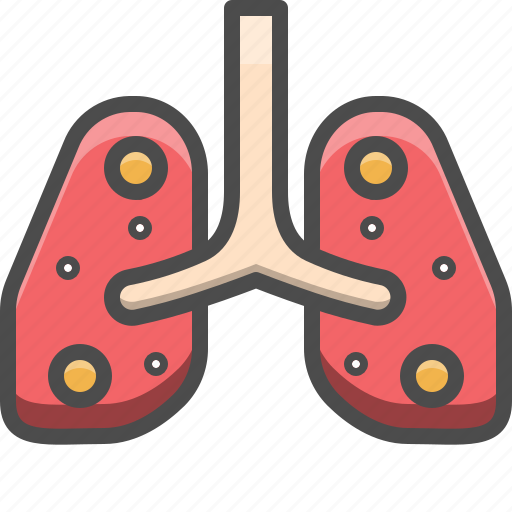 Breast, cancer, coronavirus, covid-19, infect, lung, symptom icon - Download on Iconfinder