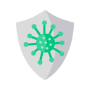bacteria, coronavirus, covid, shield, virus