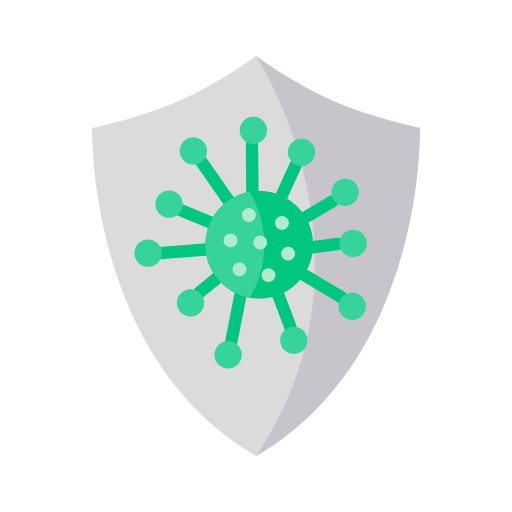 Bacteria, coronavirus, covid, shield, virus icon - Free download