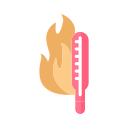 coronavirus, covid, hot, temperature, thermometer