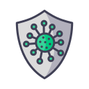 bacteria, coronavirus, covid, shield, virus