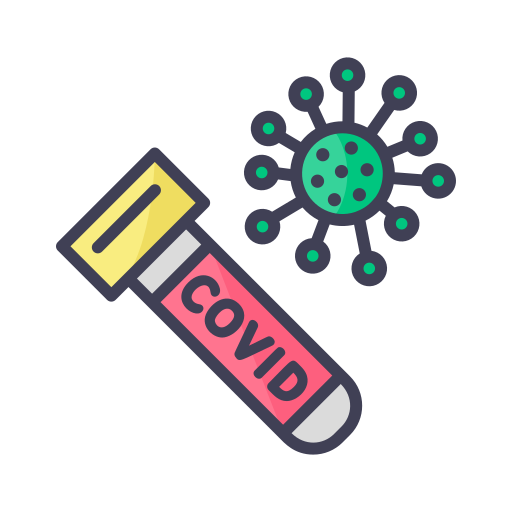 Coronavirus, covid, laboratory, research, science icon - Free download