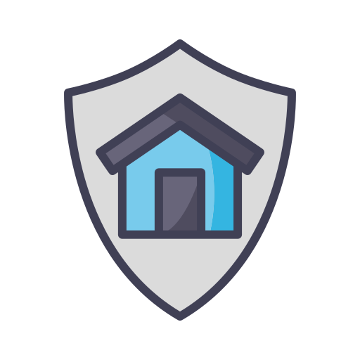 Coronavirus, covid, safety, shield, stay at home icon - Free download