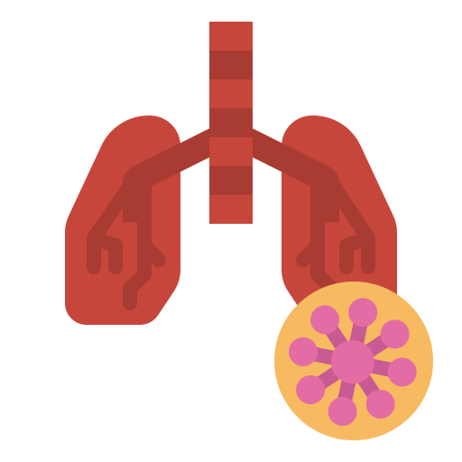 Anatomy, breath, lung, organ, pneumonia icon - Free download