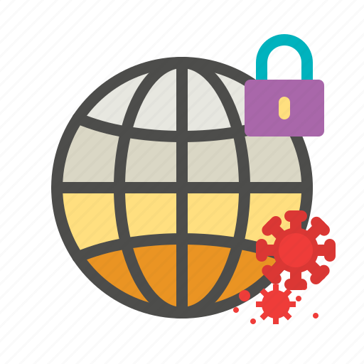 Global, health care, lockdown, protection, safety, virus, world icon - Download on Iconfinder