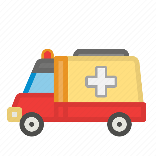 Ambulance, car, emergency, transport, treatment, truck, vehicle icon - Download on Iconfinder