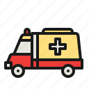 ambulance, car, emergency, service, transport, truck, vehicle
