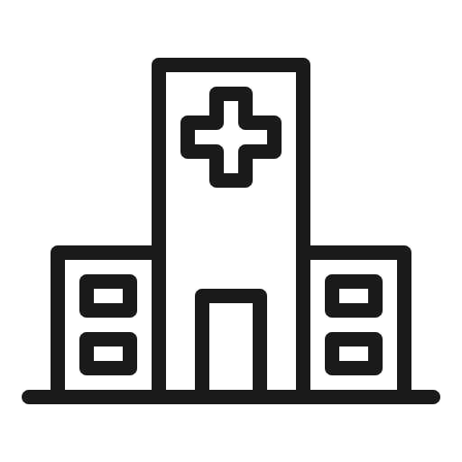 Building, clinic, doctor, emergency, healthcare, hospital, medical icon - Free download