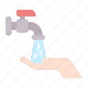 hand, wash, faucet, water