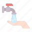 hand, wash, faucet, water 